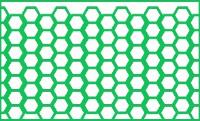 Microstructure diagram of dense EB-cured coating