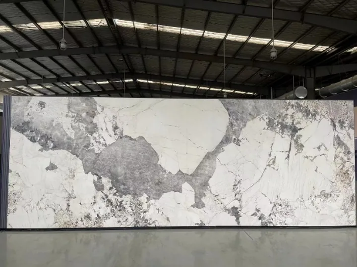 Large stone-pattern digital-printed decorative panel product