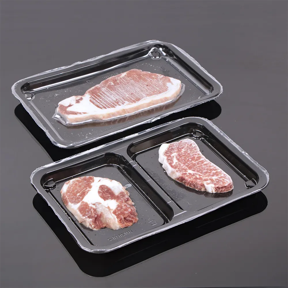 Food packaging film crosslinking sample