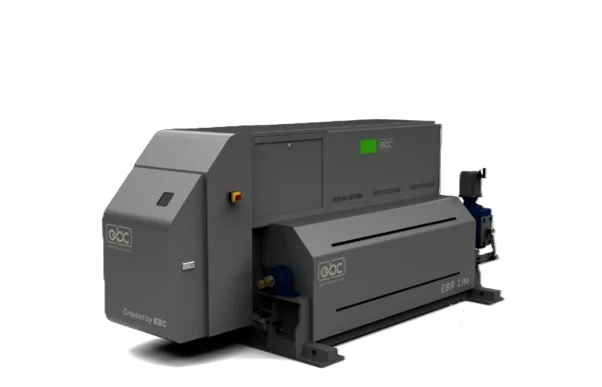 EBR drum-supported roll-to-roll EB processing equipment